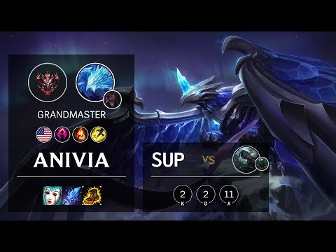 Anivia Support vs Senna - NA Grandmaster Patch 10.11