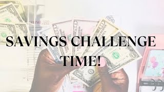 Savings Challenge Cash Stuffing | Building My Savings One Envelope at a Time!