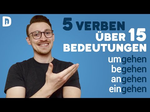 Expand your vocabulary: GOING with prefixes | Expand your vocabulary Learn German B1 B2 C1