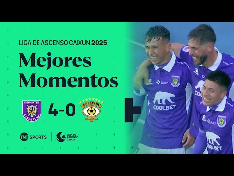 ⚪🟣 Deportes Concepción 4 - 0 🟠🦊 Cobreloa | Liga de Ascenso Caixun 2025 - Fecha 24