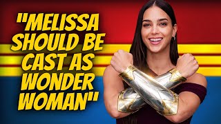 Simu Liu Says Melissa Barrera Should Be Wonder Woman Her Reaction Is Priceless