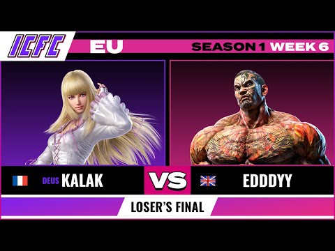 DEUS Kalak (Lili/Kunimitsu) vs Edddyy (Fahkumram) - ICFC EU: Season 1 Week 6 - Loser's Final