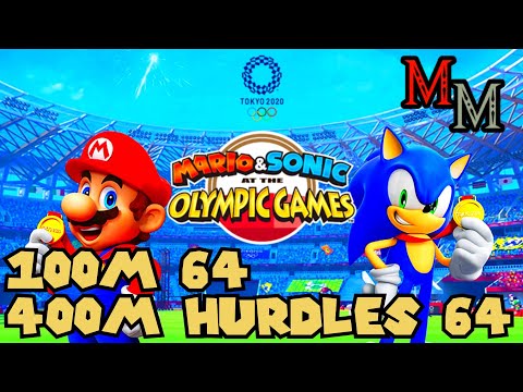 Mario & Sonic at the Olympic Games Tokyo 2020: 100m 1964 & 400m Hurdles 1964