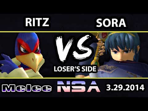Northeastern Smash Attack 2 - Ritz (Falco) Vs. Sora (Marth) - Losers Bracket