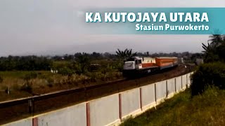 preview picture of video 'CC 201 83 09 - KA Kutojaya Utara memasuki stasiun Purwokerto.'