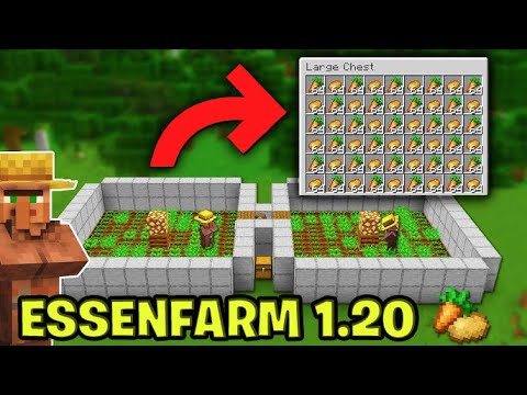 Minecraft Automatische Karotten Farm Tutorial 1.20 - Karotten Farm in Minecraft 1.20 Tutorial
