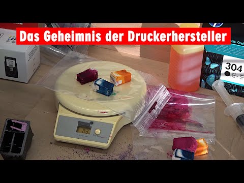 Das Geheimnis der Druckerhersteller - Was ist der Trick einer Tintenpatrone ❓️