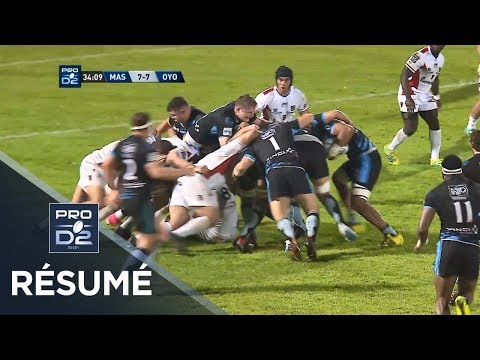 PRO D2 - Résumé Massy-Oyonnax: 21-32 - J11 - Saison 2018/2019