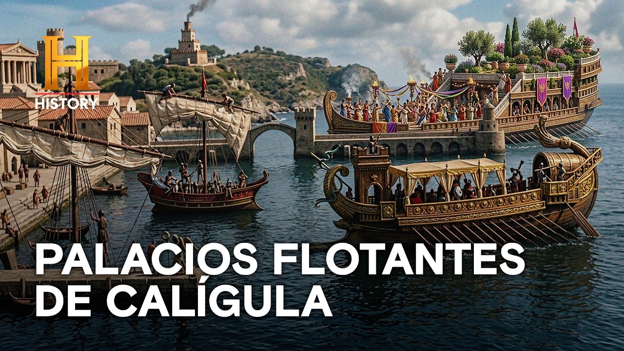 Los palacios flotantes de $108M del emperador Calígula ⚓👑 - Derrochadores Ancestrales