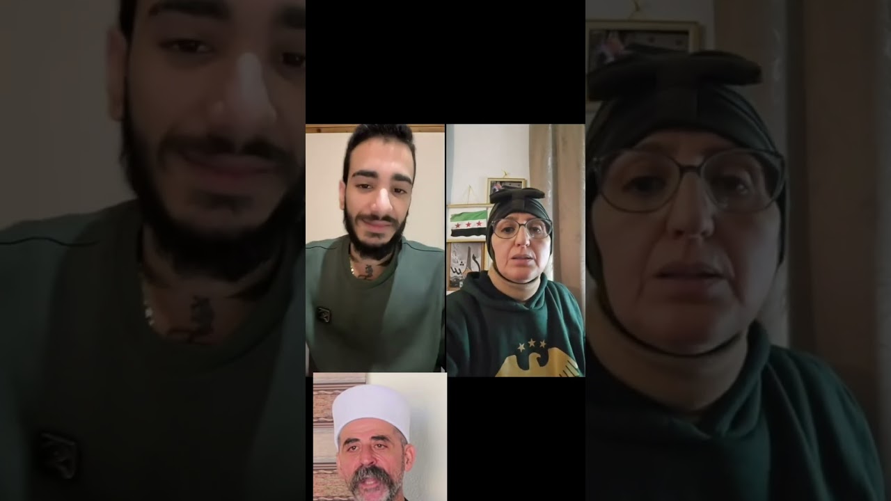 ابن مدينة السويداء رائد صادق يحرج الشيخ فادي بدرية بسؤال على منصتي في تيك توك