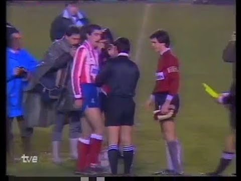1987/88.- Real Sociedad 3 Vs. Atlético Madrid 1 (Copa del Rey - Cuartos Vta.)