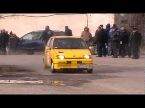 KJS Babskie Ściganie 2012 - Dzik / Bortnik - Fiat Cinquecento