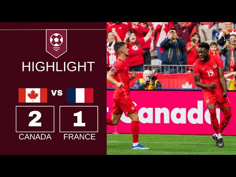 Canada vs France (2-1) All Goals & Extended Highlights