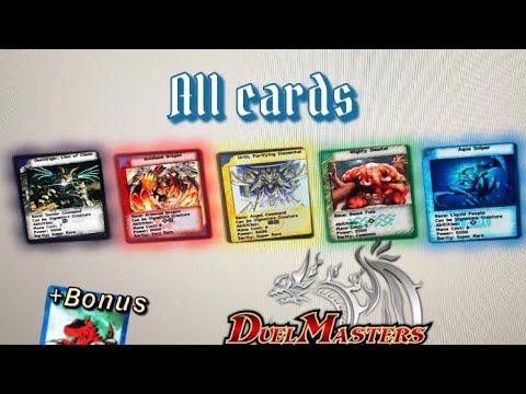 Duel Masters Ps2- all cards