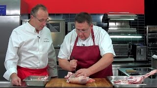 Parer / préparer un gigot d'agneau