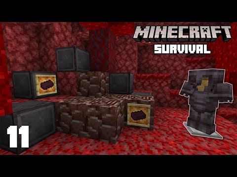 Minecraft: EPIC Netherite Upgrades! - 1.18 Survival Let's play | Ep 11