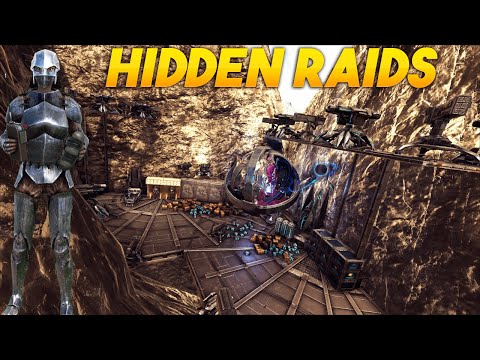 RAIDING A Hidden Location For Slot Caps Of Broken LOOT - ARK