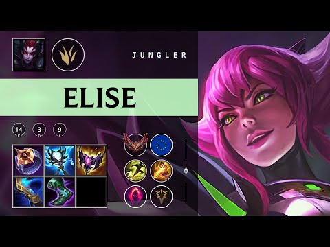 Elise Jungle vs Zed - EUW Grandmaster Patch 25.23