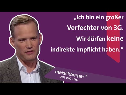 "Impfanreize wirken besser als Strafen“: Prof. Hendrik Streeck im Gespräch | maischberger. die woche