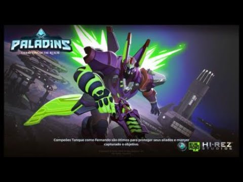 Paladins 2.01 Grand Master Strix gameplay