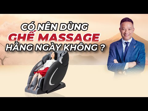 Có nên dùng ghế massage hằng ngày không? thumbnail