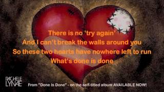 Rachele Lynae | Done Is Done | Lyric Video