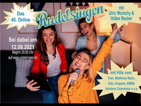 Das 40. Online RUDELSINGEN mit dem Team Odenwald - mit neuem Programm inklusive Texte