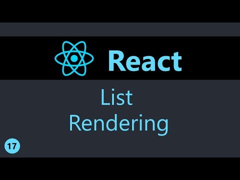 ReactJS Tutorial 17 List Rendering
