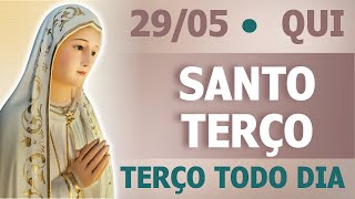 TERÇO DE HOJE 29/05/2025 - QUINTA-FEIRA - MISTÉRIOS LUMINOSOS: SANTO TERÇO MARIANO | Oração Diária
