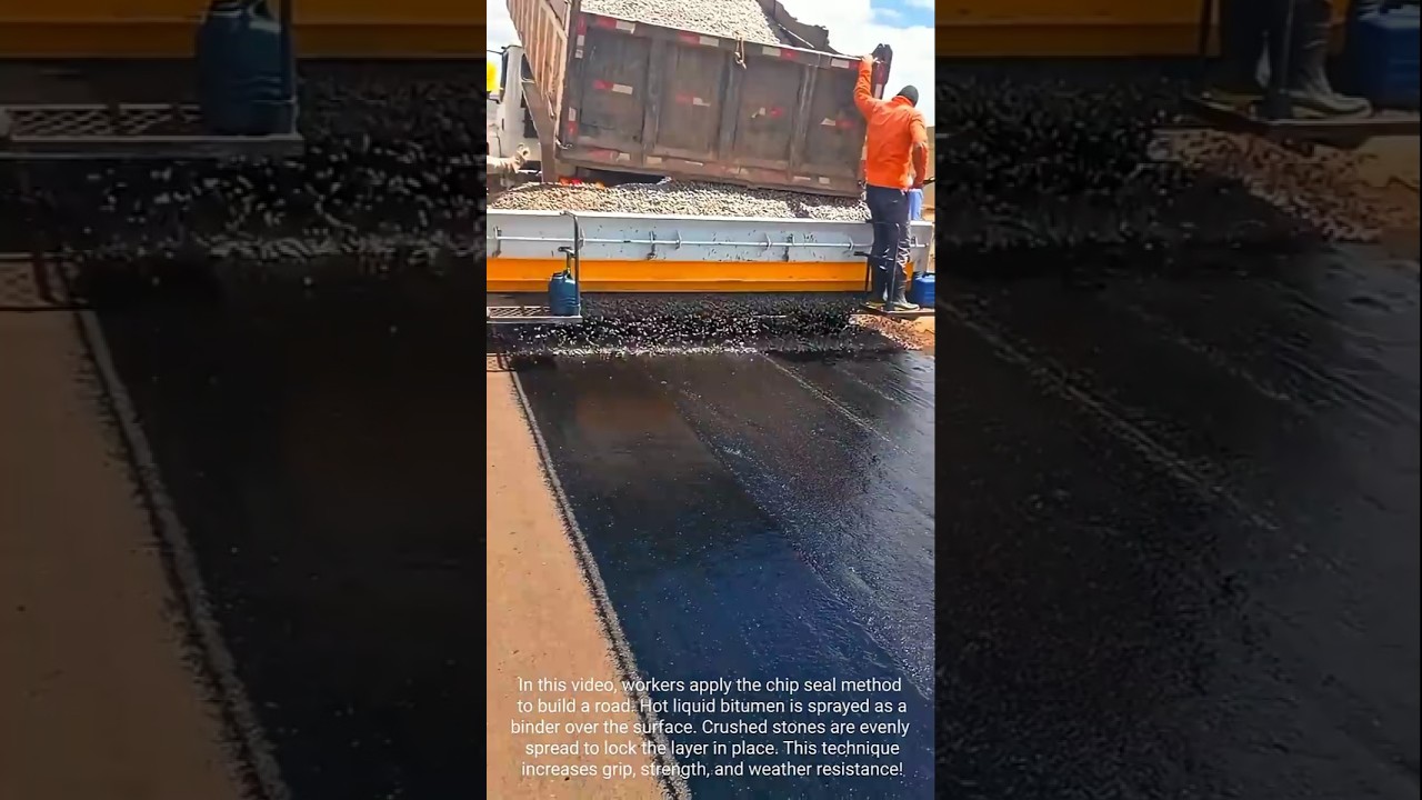 Sticky Science: Bitumen & Gravel Create Durable Roads!