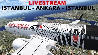 FSX SHORT FLIGHT ISTANBUL-ANKARA WITH RETURN  TURK