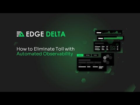 How to Eliminate Toil with Automated Observability