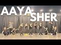 AAYA SHER DANCE COVER The Paradise Nani Anirudh Ravichander N Dance And Fitness Studio