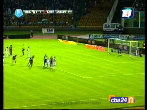BELGRANO 2 LANUS 2  Torneo Final 2014 fecha 1