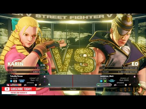 "Best Bout Replays" SFV CE - PG PUNK vs Jamaican_Matt