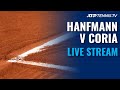 Yannick Hanfmann v Federico Coria live stream | 2021 Bastad