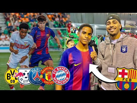 KRANKES U15 HALLENTURNIER mit BARCA,BAYERN,PSG und Co. 🥵🔥