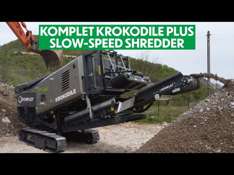 Introducing the Komplet Krokodile Plus – The Ultimate Slow-Speed Shredder