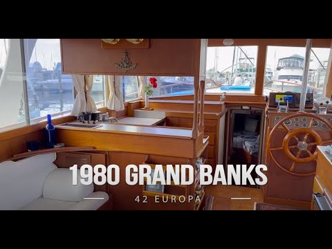 Grand Banks 42 Europa video