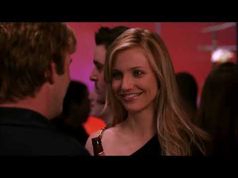 Trailer collage: club dancing, freeway antics, and mid-credits chaos timed to pop hooks