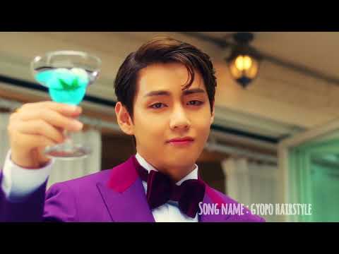 bts Kim taehyung appeared in peakboy "gyopo hairstyle" official mv#gyopo hairstyle