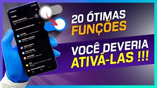 🔵 ATIVE 20 funções que vem DESATIVADAS no Samsung Galaxy e que são ÓTIMAS!