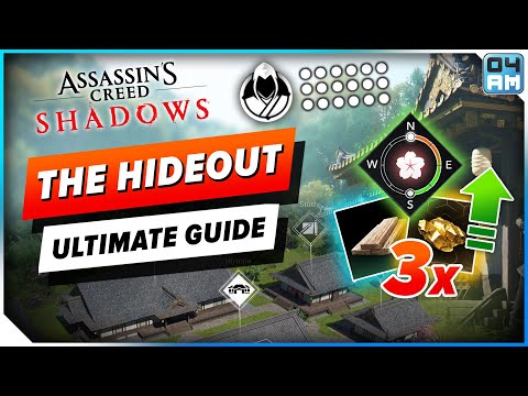 ULTIMATE Hideout Guide - Upgrade FAST & Get Rich Quick in Assassin's Creed Shadows