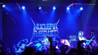 Nuclear Assault  - "My America / Hang the Pope/Lesbians/Trail of Tears/Technology" (Live)