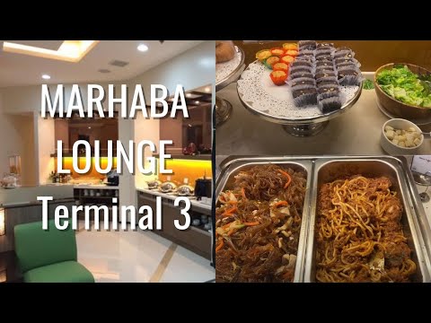 MARHABA LOUNGE NAIA TERMINAL 3 | Tour Lounge do Aeroporto | NAIA Terminal 3 | Marhaba Lounge em Manila
