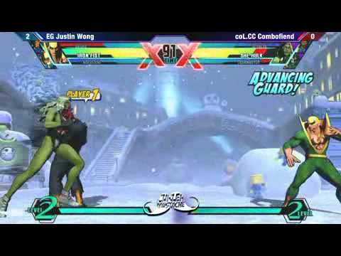 Curleh Mustache #4 - West Coast Edition Umvc3 coL.CC Combofiend vs Justin Wong