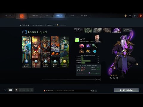 dota2mid w33 void Spirit - Liquid vs Nigma - DOTA PRO CIRCUIT