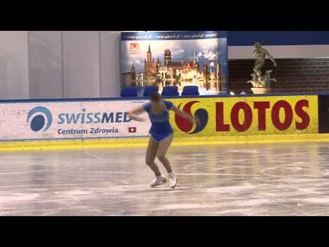 16 Kate CHARBONNEAU (CAN) - ISU JGP Baltic Cup 2011 Junior Ladies Short Program