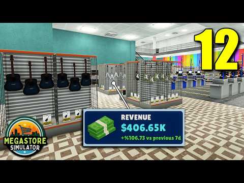 Our Sales Just Increased By 106%.... | Megastore Simulator Part 12