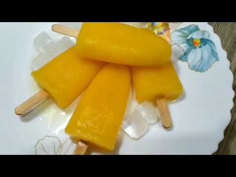 Orange lolly ice cream তৈরির রেসিপি ll Orange lolly ll Miftahul Jannat Najia